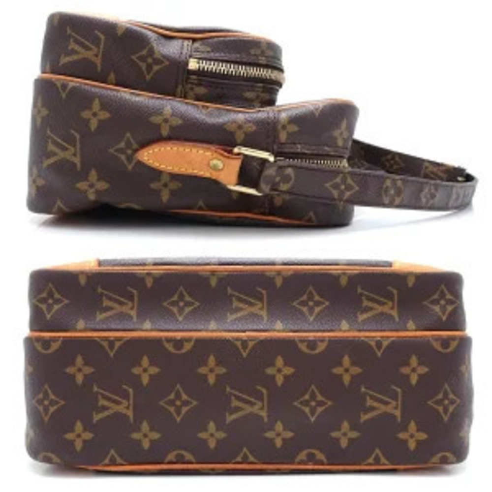 Louis Vuitton Nile Crossbody Shoulder Bag Monogram Brown
